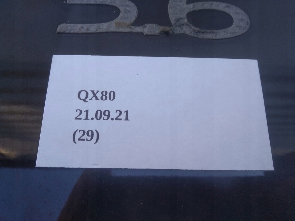 фото №8, Крыло левый перед infiniti qx56 qx80 z62 11-17