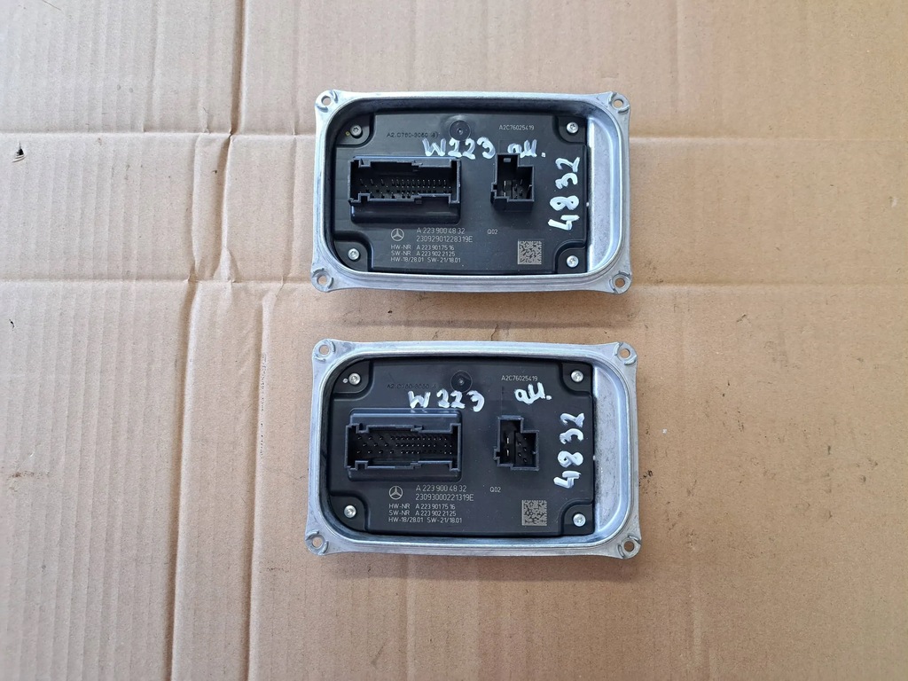 фото №1, Mercedes s klasa w223 преобразователь led