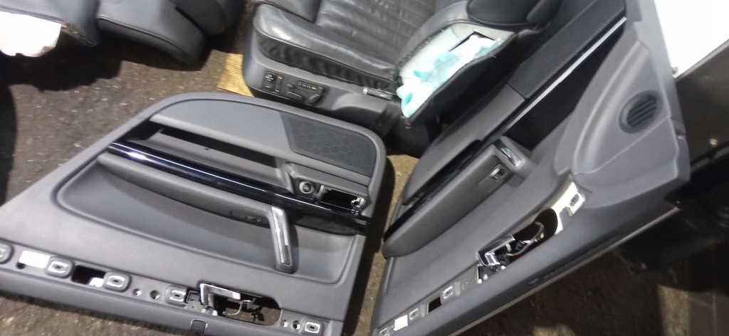 фото №11, Vw phaeton lift сидіння заднє сидіння оббивка шкіра підігрів