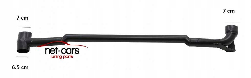 фото №9, Диффузор спойлер mercedes c w206 s206 20- c63 amg чёрный блеск насадки b