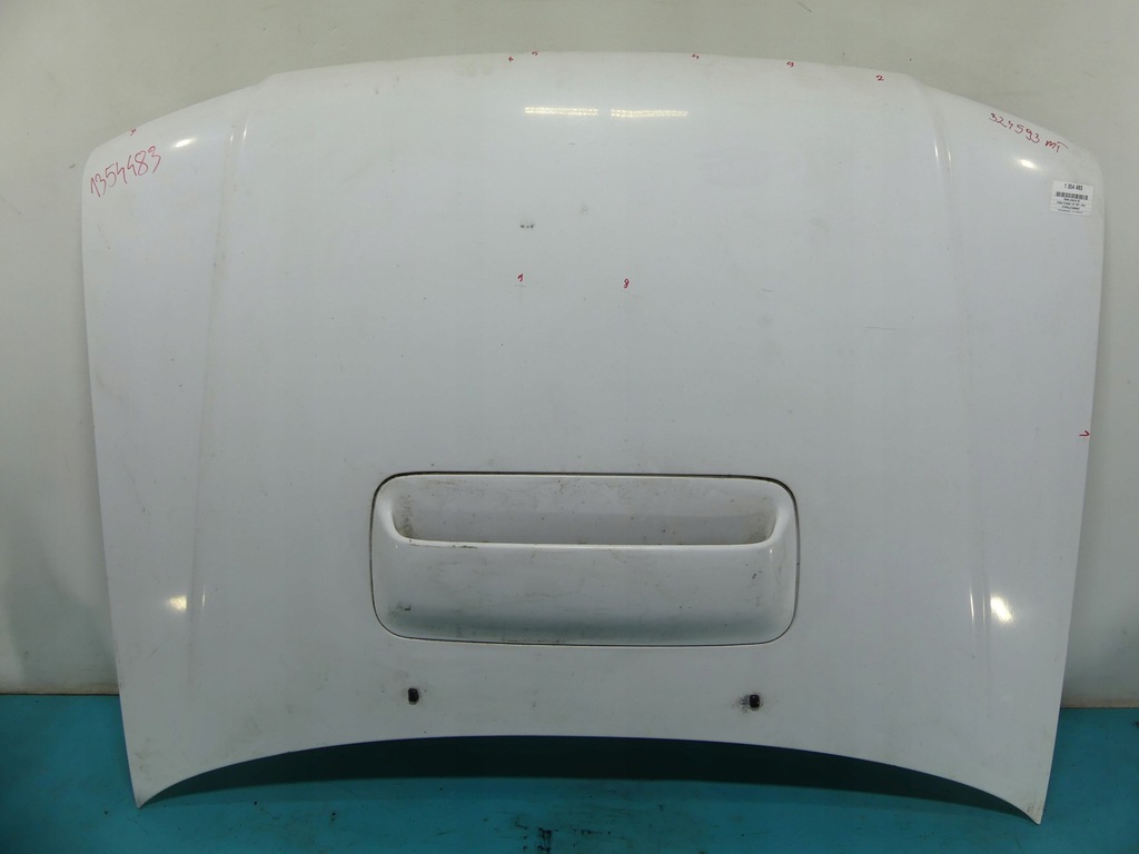 фото №2, Капот передняя subaru forester i sf белый