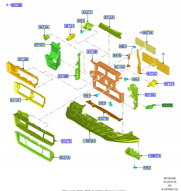 фото №1, Кронштейн поворот воздуха ford tourneo connect