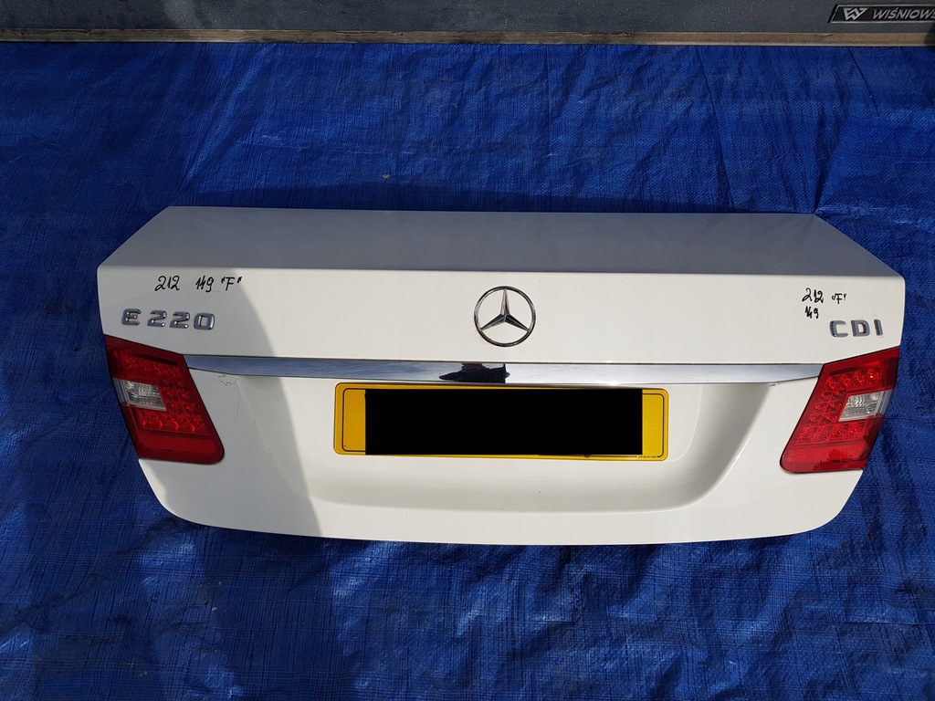 фото №1, Кришка багажника багажника mercedes w212 c149 149 sedan