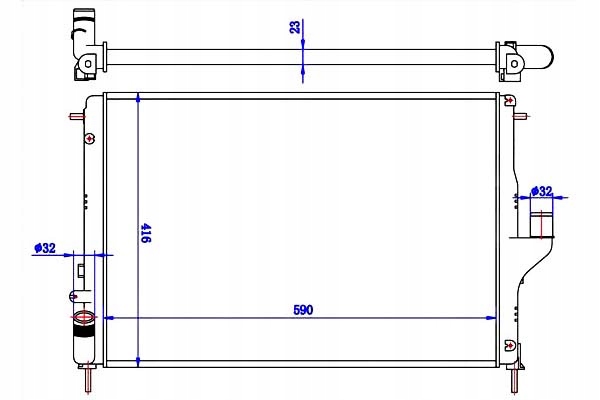 фото №2, Радиатор renault logan 1.5dci 08- tyc #petrolhead pro+ kit5