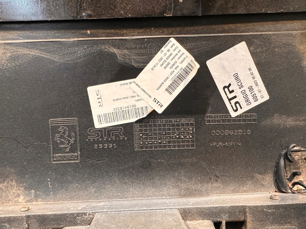 Ferrari f8 tributo бампер задний  задний Оригинал