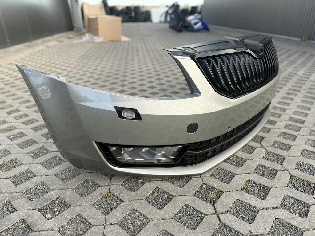 фото №11, Skoda octavia iii бампер перед передний kompletny 4xpdc sprysk. lf8h 13-17