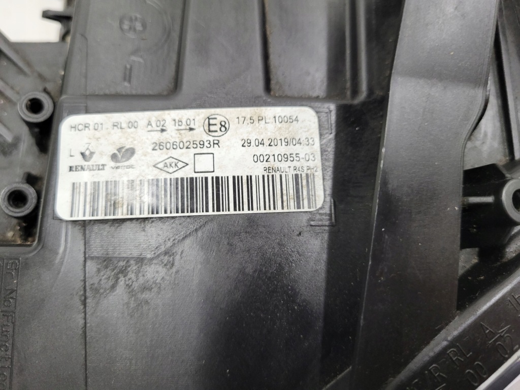 фото №3, Лампа перед ліва renault twingo iii lift 260602593