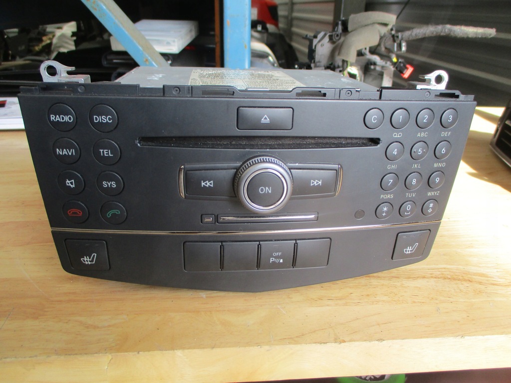 фото №1, Mercedes w204 c-klasa радио a2048704894