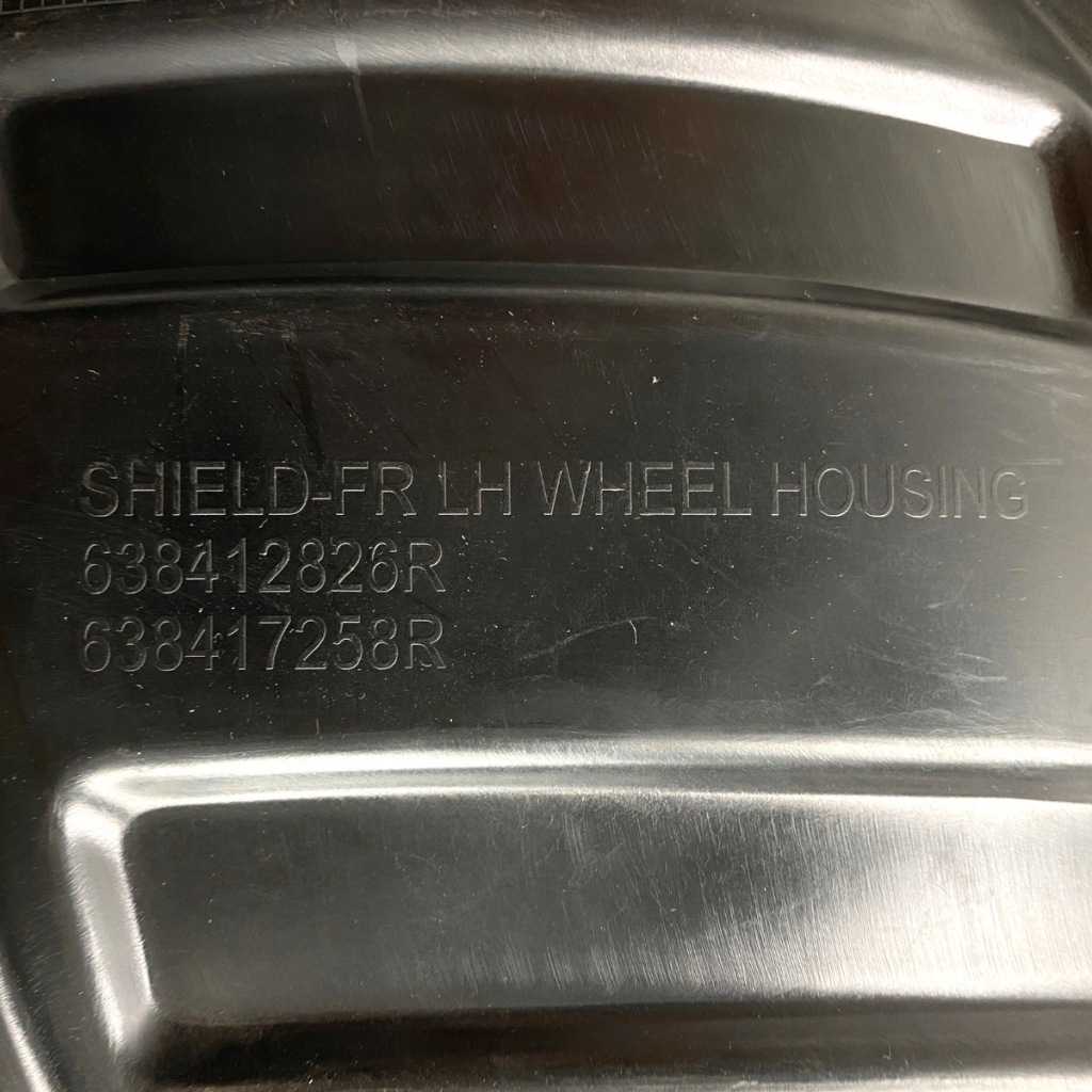 фото №10, Nowe оригинальный номер подкрылок левый перед renault koleos i