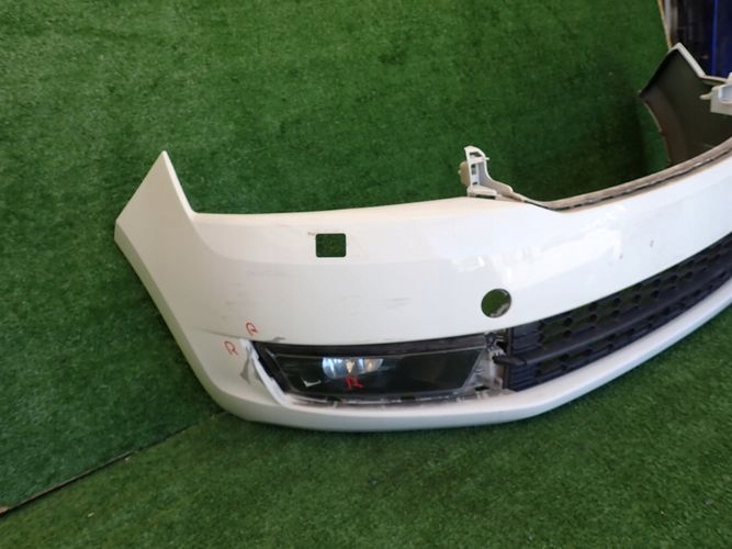 фото №4, Skoda rapid 12-16 бампер передній перед