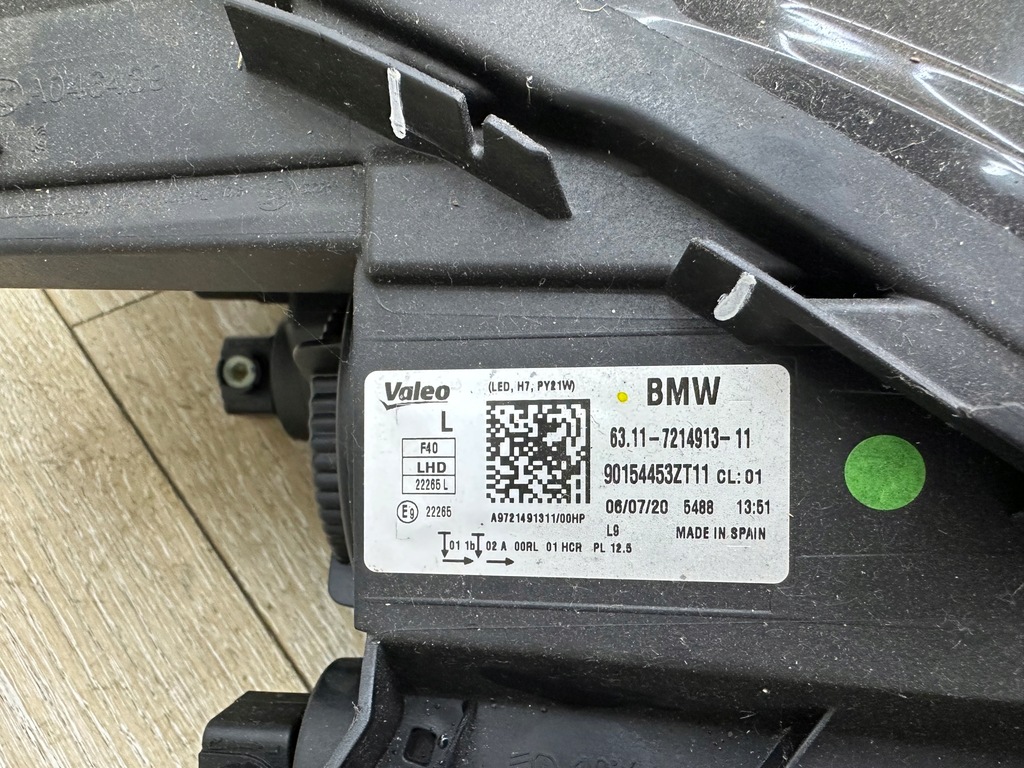 фото №11, Лампа лампы перед правая левая bmw i 1 f40 7214913-13 7214914-13