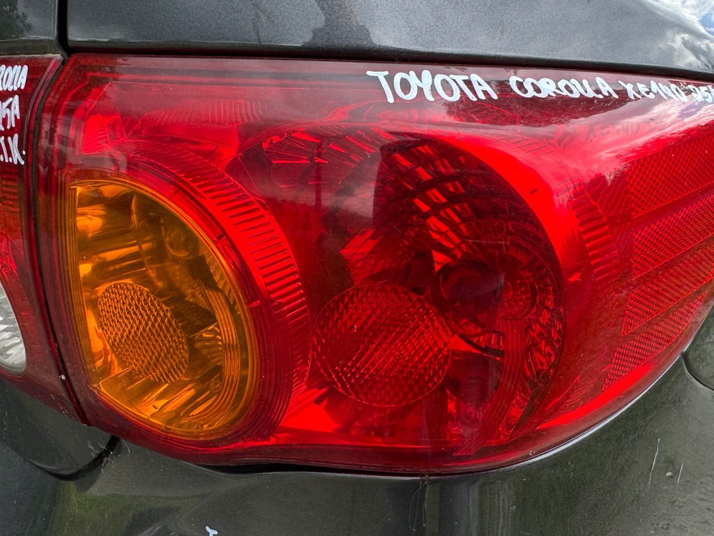 фото №6, Toyota corolla x e14 e15 лампа правая задняя правый задняя с крыла крыло