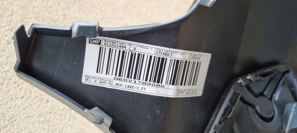 фото №15, Bmw 5 g60 g61 m-pakiet бампер передний перед