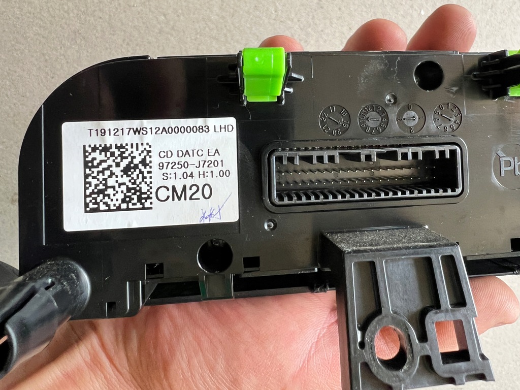 фото №13, Kia ceed iii 18- панель повітровід кондиціонера