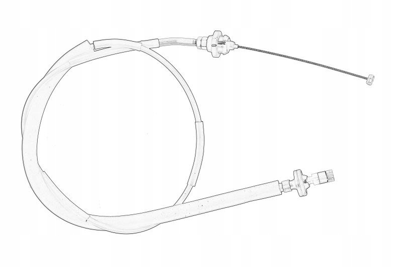 фото №1, Трос газа оригинальный номер suzuki 1591068dc1