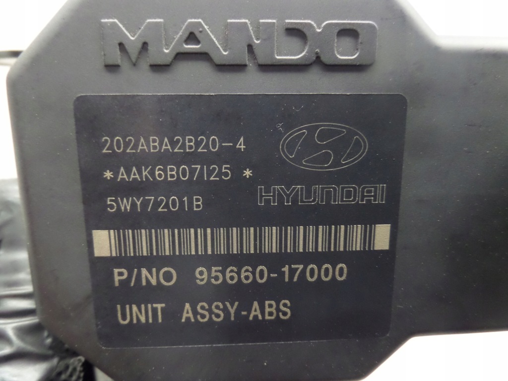 фото №8, Насос abs hyundai matrix 1.5 crdi d4fa 95660-17000 58910-17500