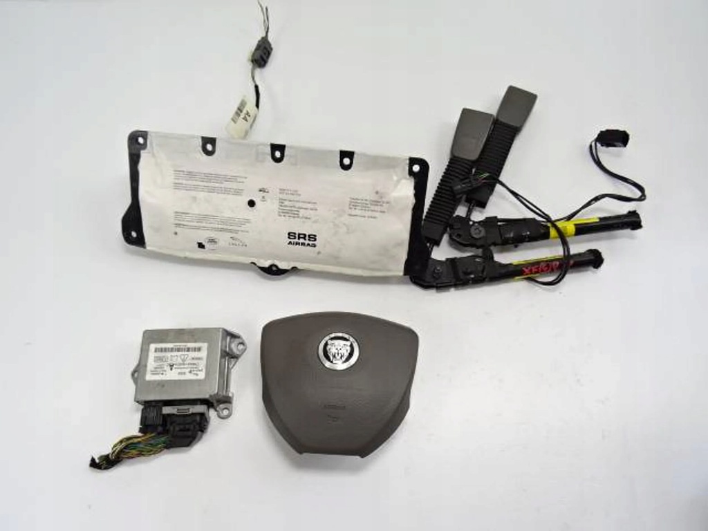 фото №1, Подушки безопасности ремни kpl. jaguar xf x250