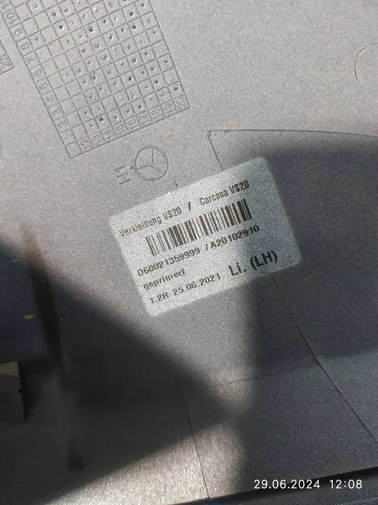 фото №7, 9192. vito корпус дзеркало ліва a20102910