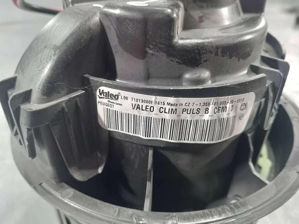 фото №6, Вентилятор обдув, повітродувка peugeot 508 gt line t1013000e 1.6 bluehdi