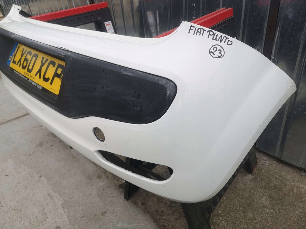 фото №9, Бампер задний fiat punto evo 09-12 5 дверь 296/a