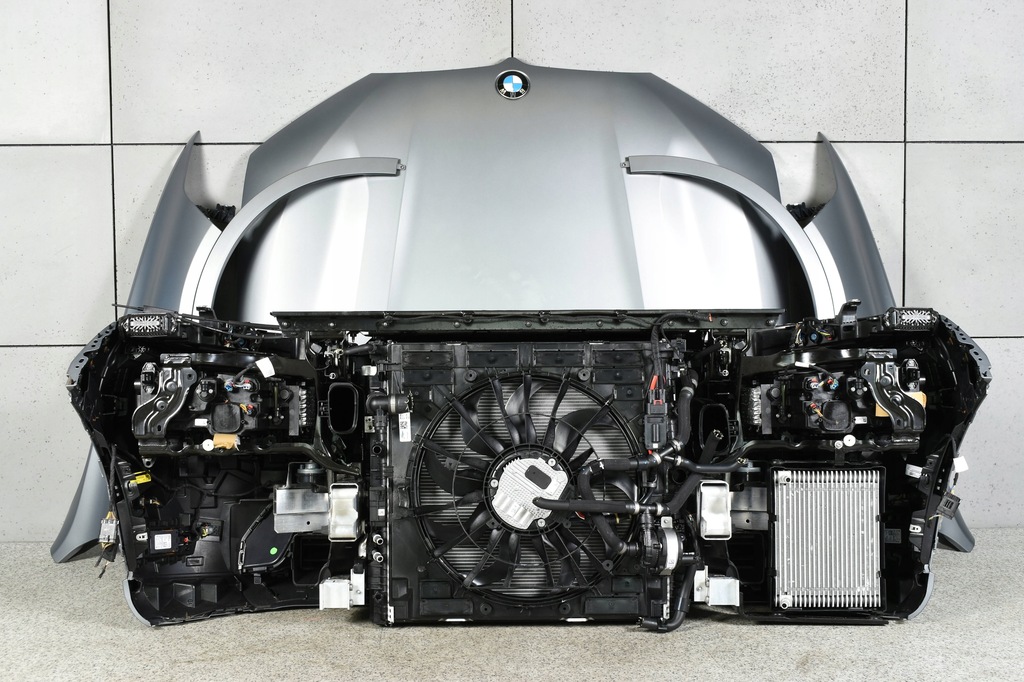 фото №9, Bmw x7 g07 капот крыло бампер усилитель радиатор лампы cristal m60ix