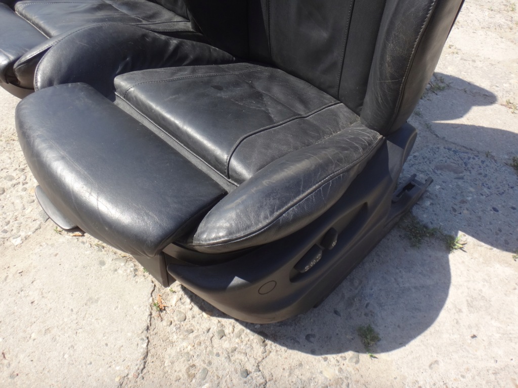 фото №5, Комплект сидіння сидіння заднє сидіння задня шкіра bmw x5 e53 чорні m-pakiet