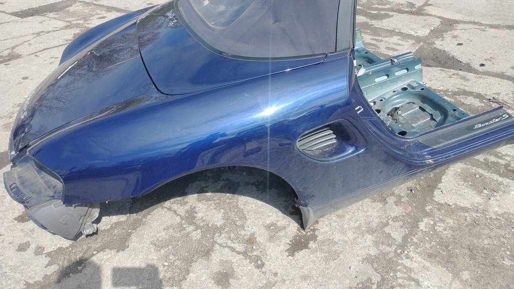 фото №10, Porsche boxster s 986 чверть ліва права задня задня кришка багажника дах
