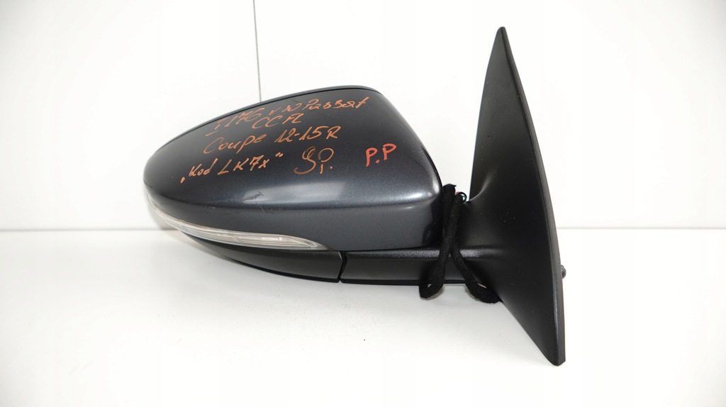 фото №8, Дзеркало праве vw passat cc fl 12-15r 9pin lk7x