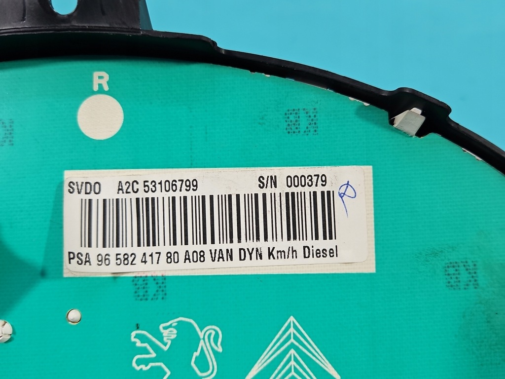 фото №7, Счетчик peugeot 1007 9658241780 1.4 hdi europa