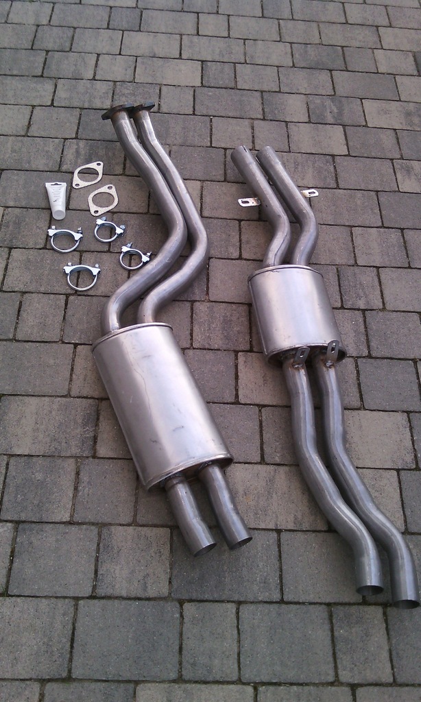 фото №5, Bmw 3 e46 гаситель глушители комплект + аксессуары