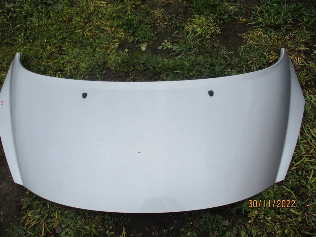 фото №1, Peugeot 207 2006 r -капот серебристая