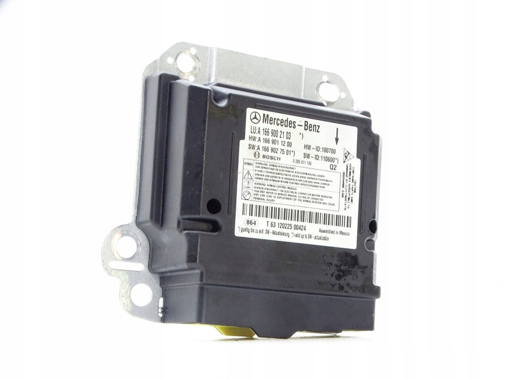 Купити Модуль блок керування подушок подушка безпеки mercedes ml w166 a1669002103