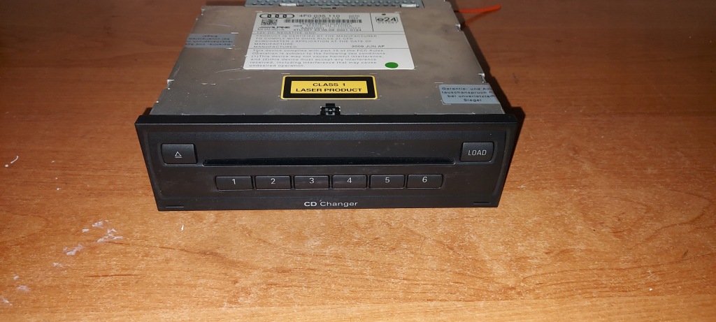 фото №1, Чейнджер дисків cd audi a6 c6 4f0035110