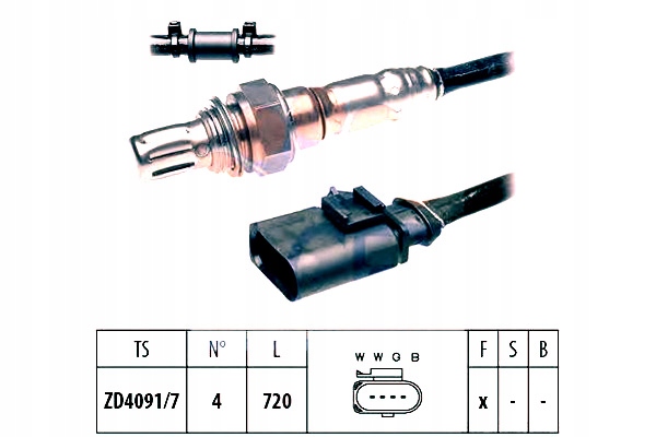 фото №2, Eps 1.998.190 датчик лямбда-зонд