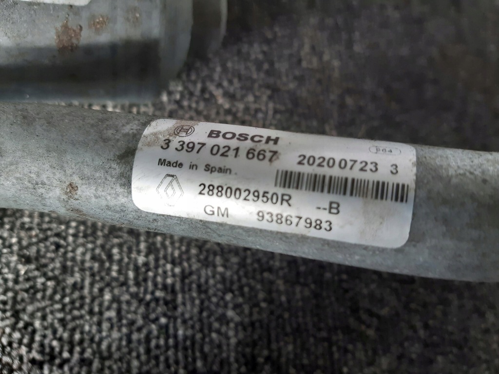 фото №8, Механизм дворник 288002950r trafic iii anglik