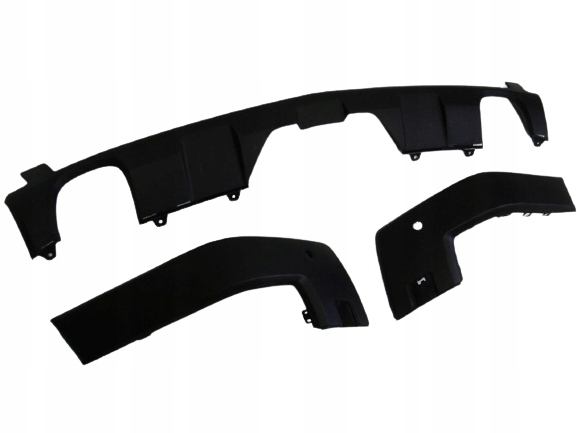 фото №1, Mercedes glk 204 накладка бампера заднього offroad