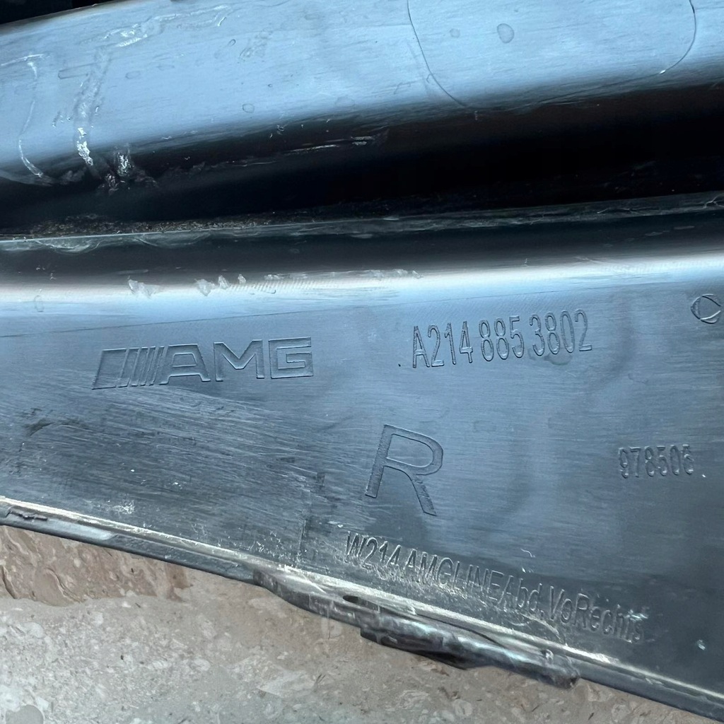 фото №10, Mercedes w214 e-klasa amg 2023 решётка радиатора решётка бампера правая a2148853802