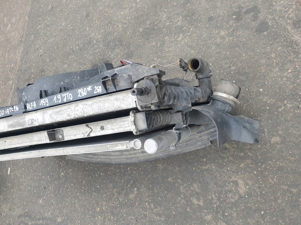 фото №5, Комплект радіатор alfa romeo 159 1.9 jtd