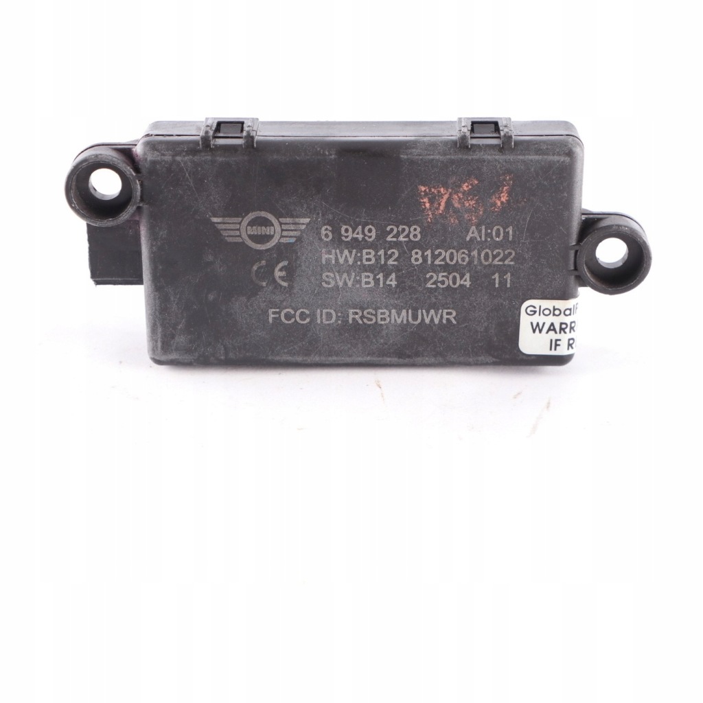 Mini cooper r52 датчик модуль дверей dwa набір 4x 6949228 Оригінал