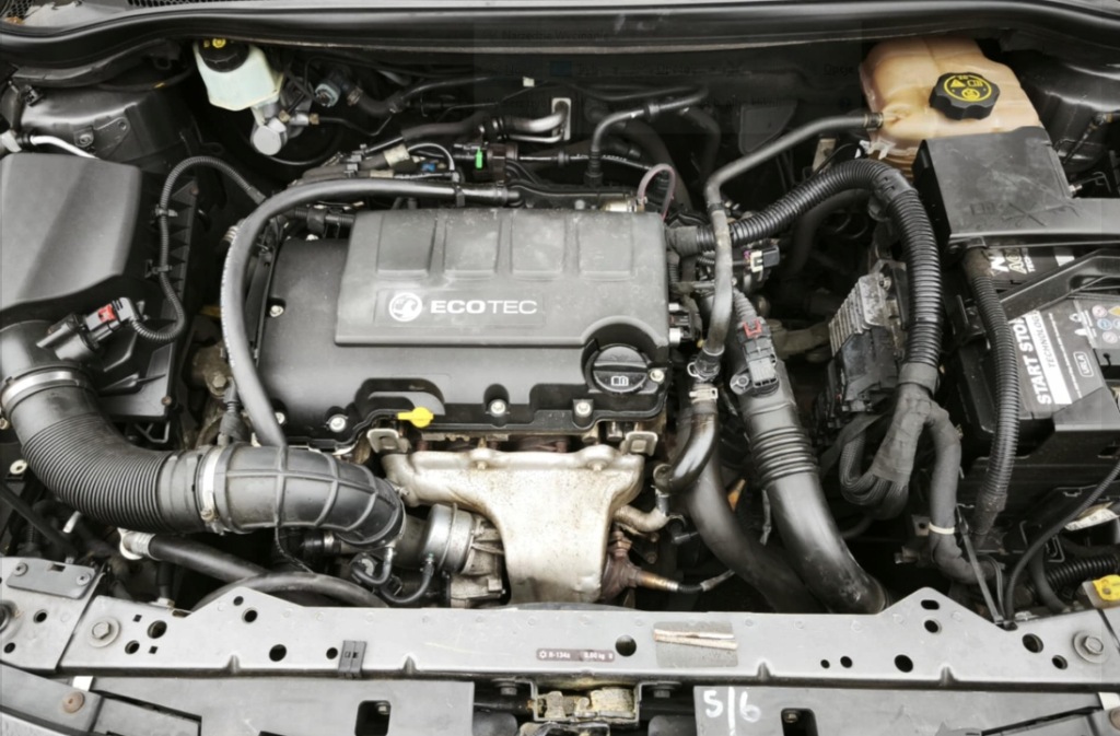 фото №1, Двигун kompletny a14net 1.4 turbo astra j zafira c