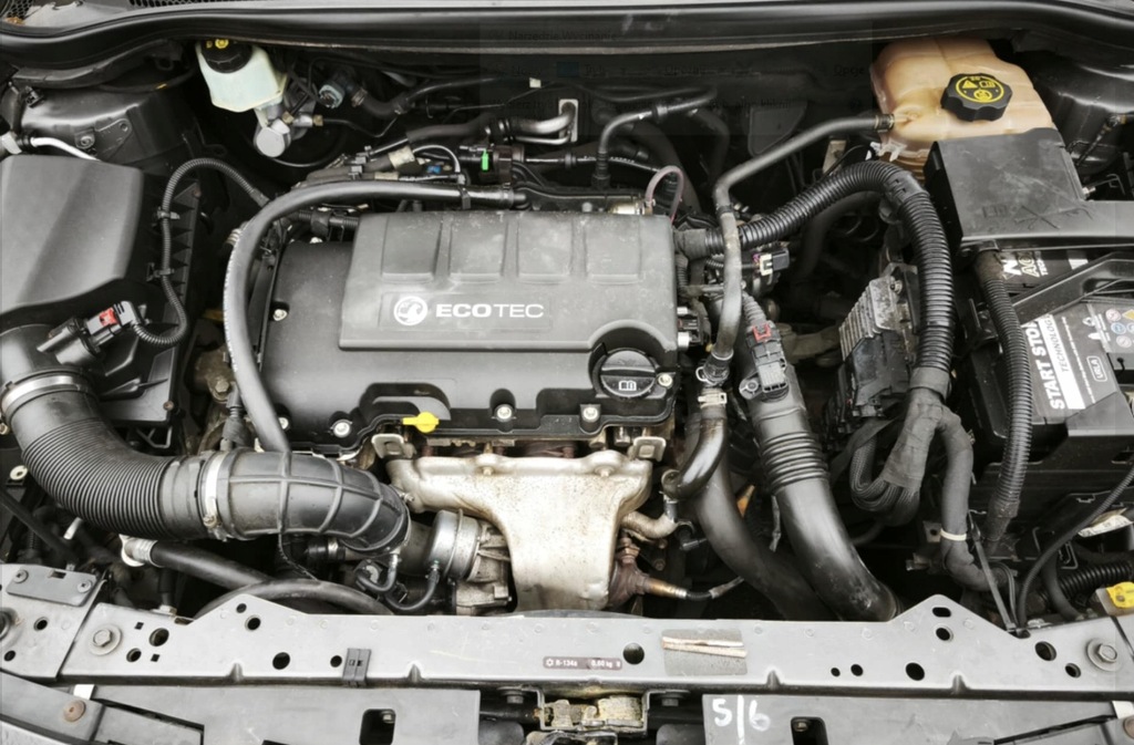 фото №1, Двигатель kompletny a14net 1.4 turbo insignia mokka