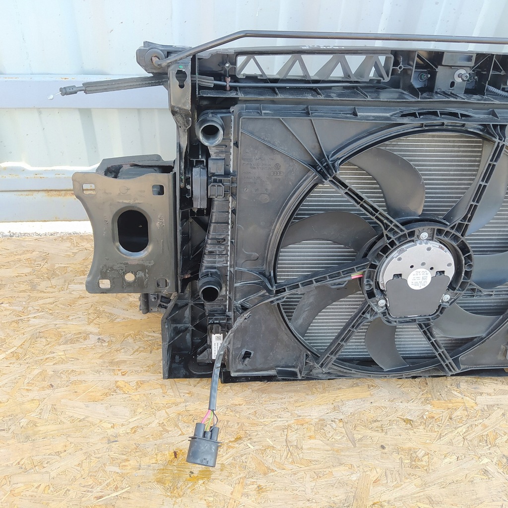 фото №7, Seat leon iii 12- pas передній радіатор kompletny 1.2tsi 5q0121251ea