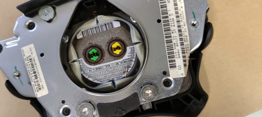 фото №8, Mercedes w219 w211 подушка w кермо lift