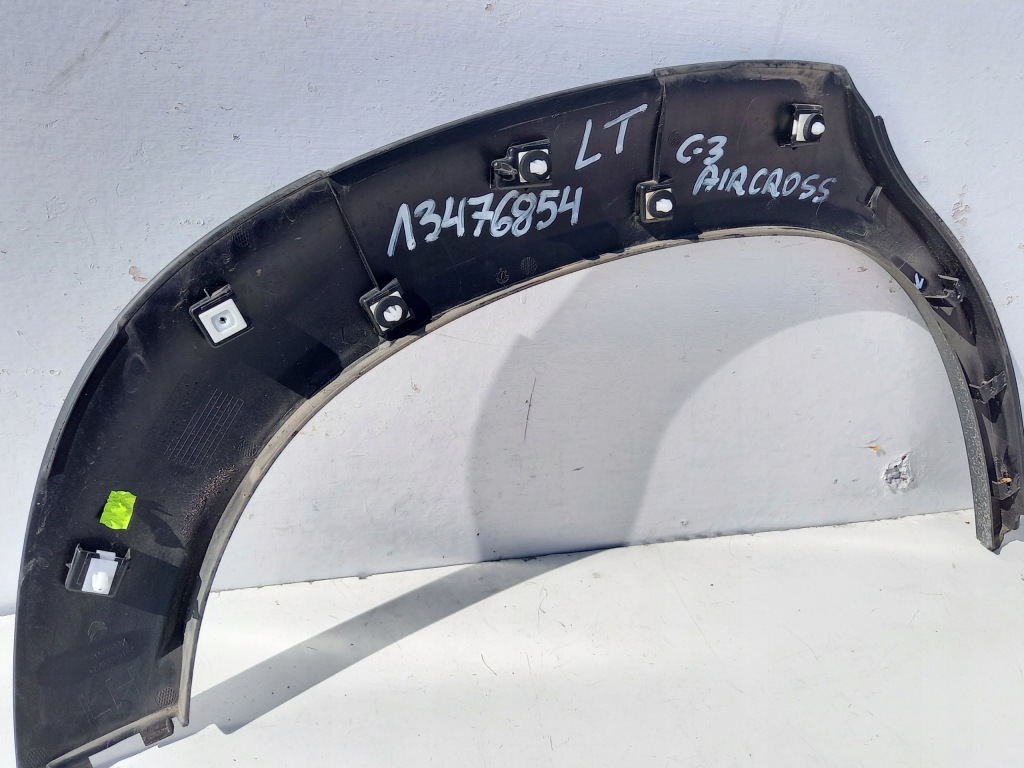 фото №8, Накладка крыла левый задняя citroen c3 aircross 13476854
