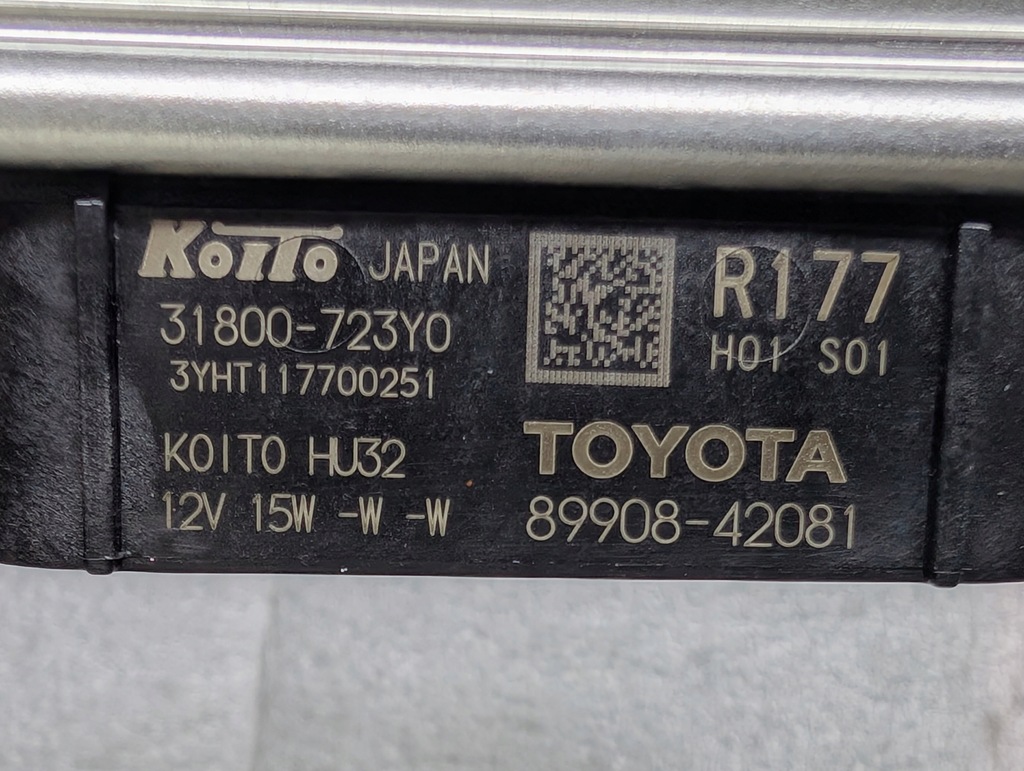 фото №7, Toyota bz4x lexus rx v преобразователь модуль led 89908-42081 nowa оригинал