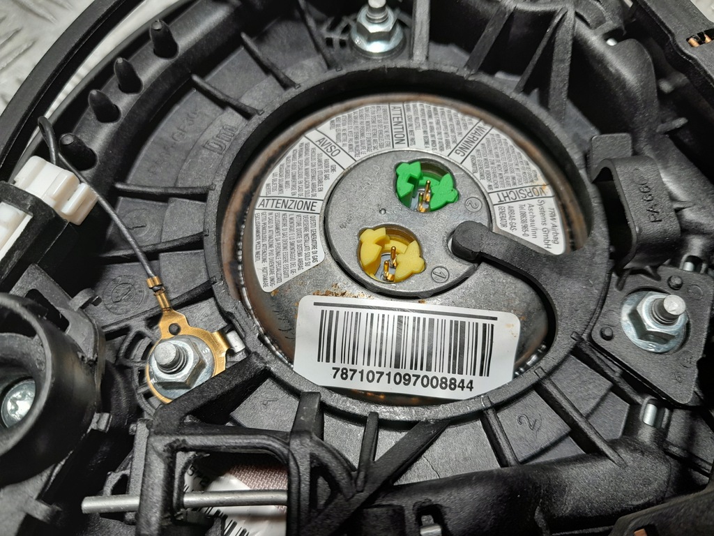 фото №12, Fiat grande punto подушка керма 07354104460