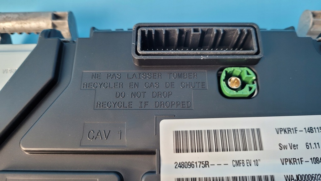 фото №9, Renault zoe ii 23r lift счетчик приборы 248096175r