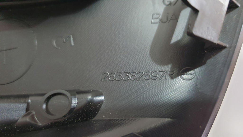 фото №10, Решітка бампера заглушка renault clio v 263362697r 263310611r