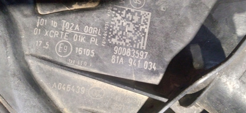 фото №7, Audi q2 sq2 full led лампа перед l 81a941033 p 81a941034 europa комплектна