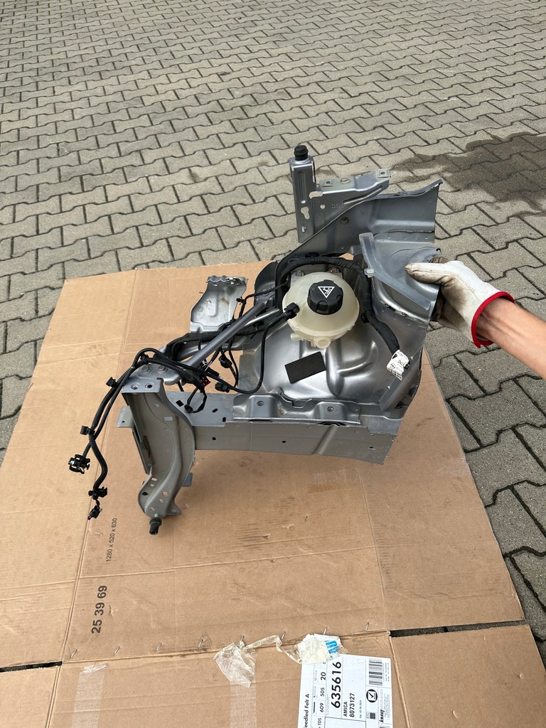 фото №7, Citroen c3 aircross 18- лонжерон чверть чверть права оригінальна